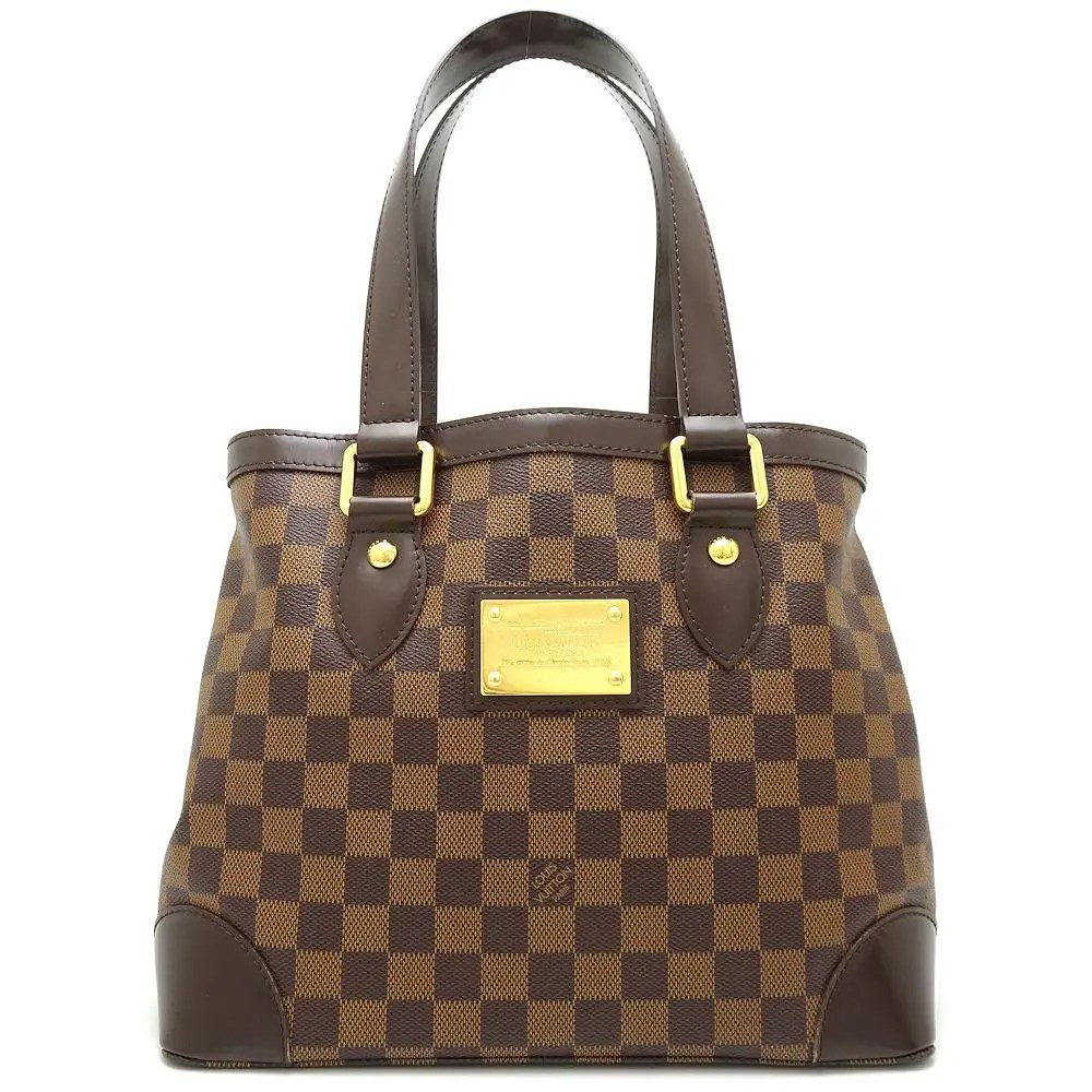 Louis Vuitton Louis Vuitton Damier Hampstead PM Ebene Tote Bag Brown