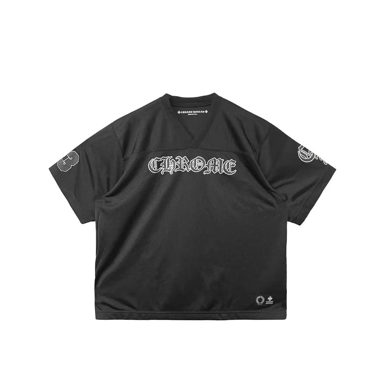 Chrome Hearts Chrome Hearts Black Script Logo Short Sleeve Tee Grailed