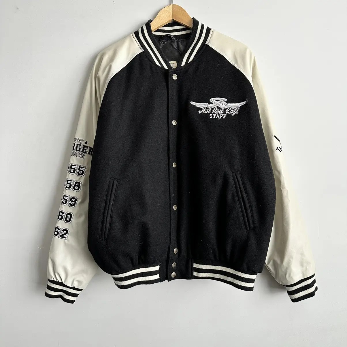 Vintage Vintage Hot Rod Cafe Bomber Jacket Grailed