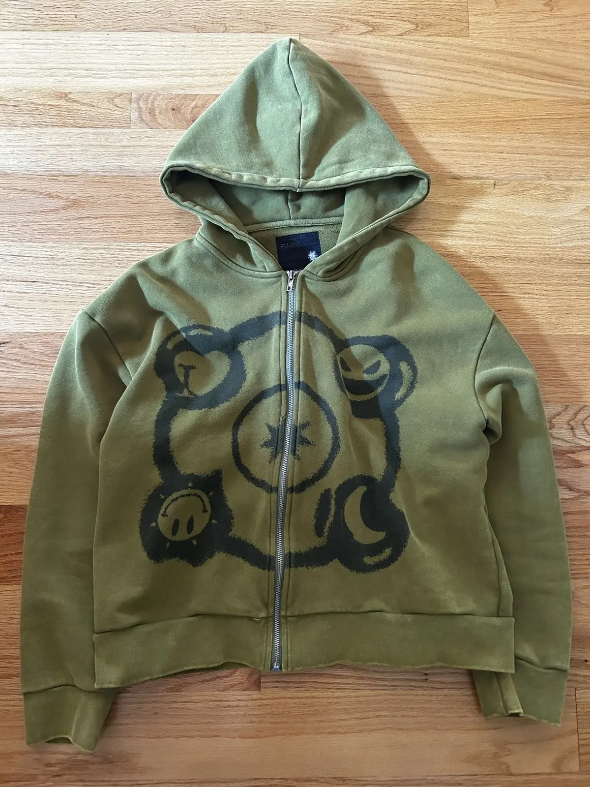 Archival Clothing AW21 Ranger Cartel “Wheel of Life” Zip Up Hoodie