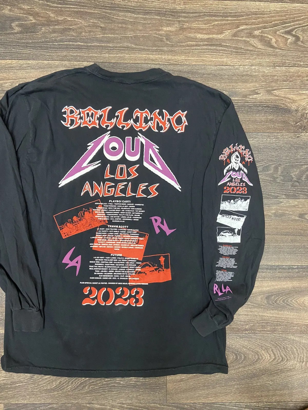 Rolling Loud Rolling aloud 2023 Long Sleeve Grailed