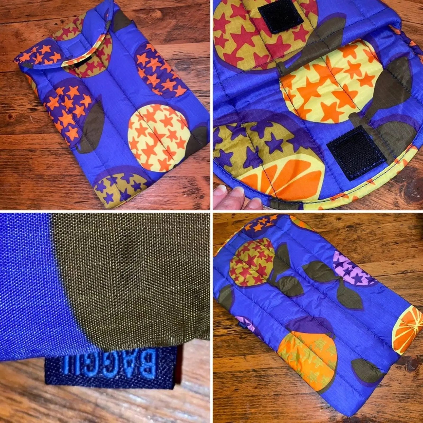 Baggu BAGGU Puffy 13Inch Laptop Sleeve, Grapefruit Collage NWOT Grailed