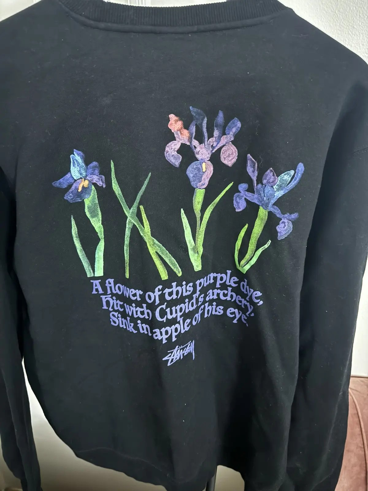Stussy Stussy Water Flowers Crew (XL) Grailed
