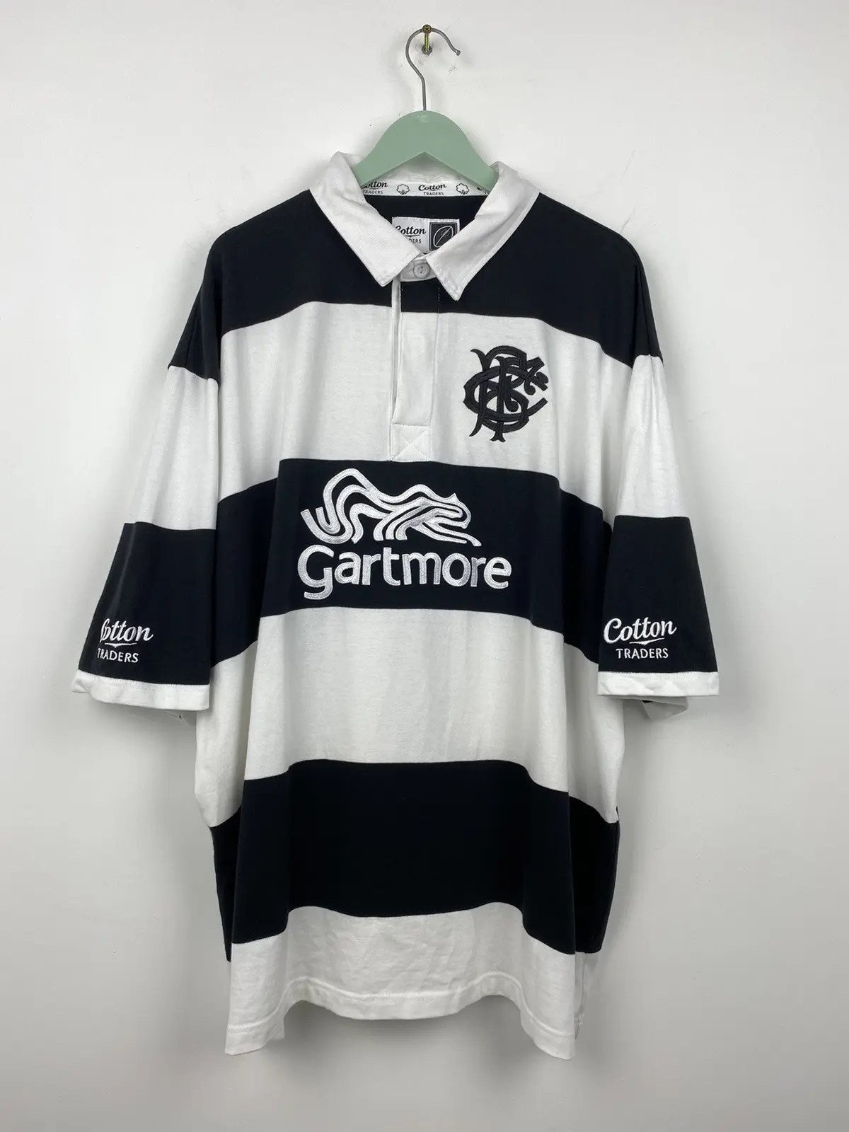 Vintage Vintage Barbarians Rugby Union Shirt Jersey Cotton Traders