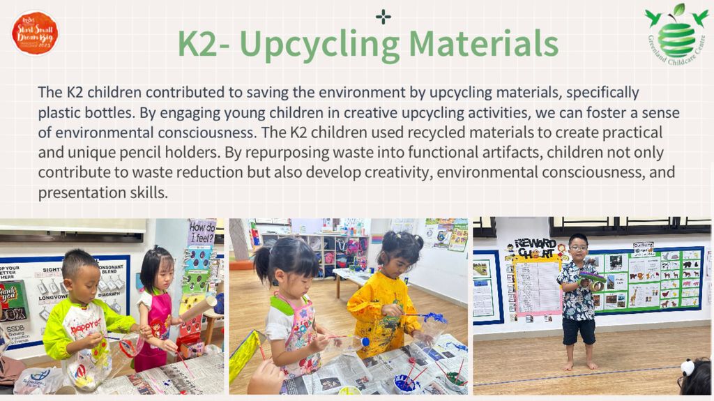 Greenland Childcare Fernvale Start Small Dream Big Project 2023