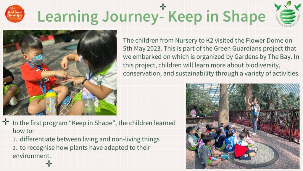 Greenland Childcare Fernvale Start Small Dream Big Project 2023