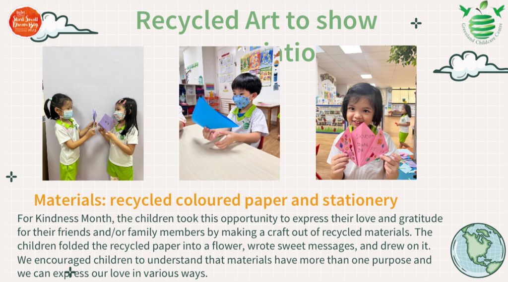 Greenland Childcare Fernvale Start Small Dream Big Project 2023