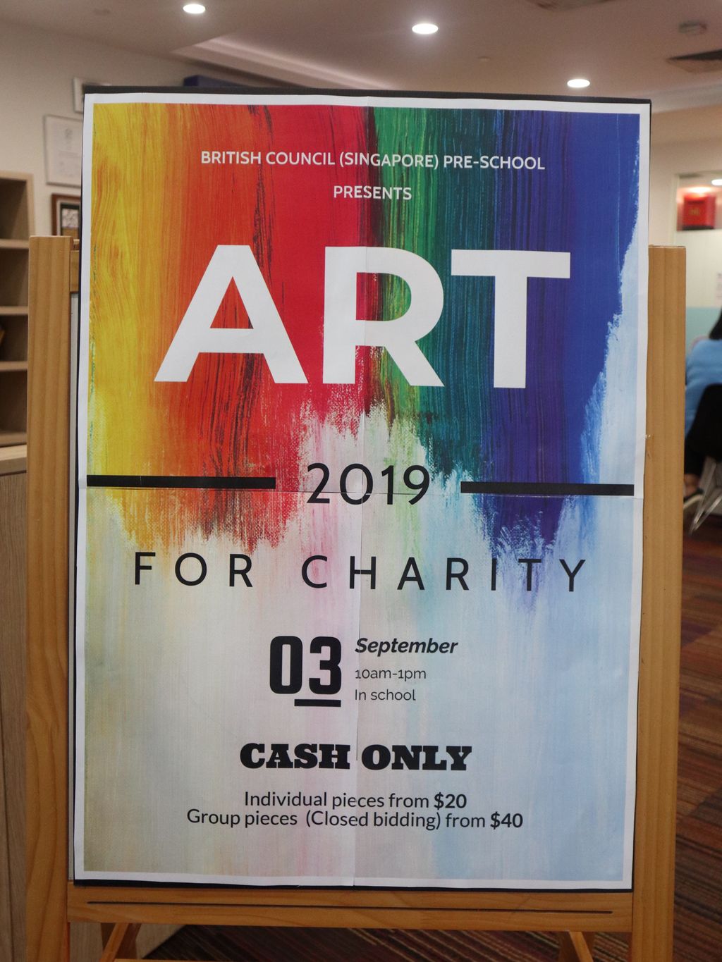 Art for Charity Day! Start Small Dream Big
