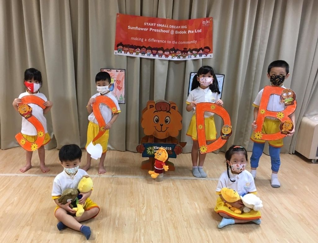 Kindness in Action Sunflower Preschool Bedok Central Start Small