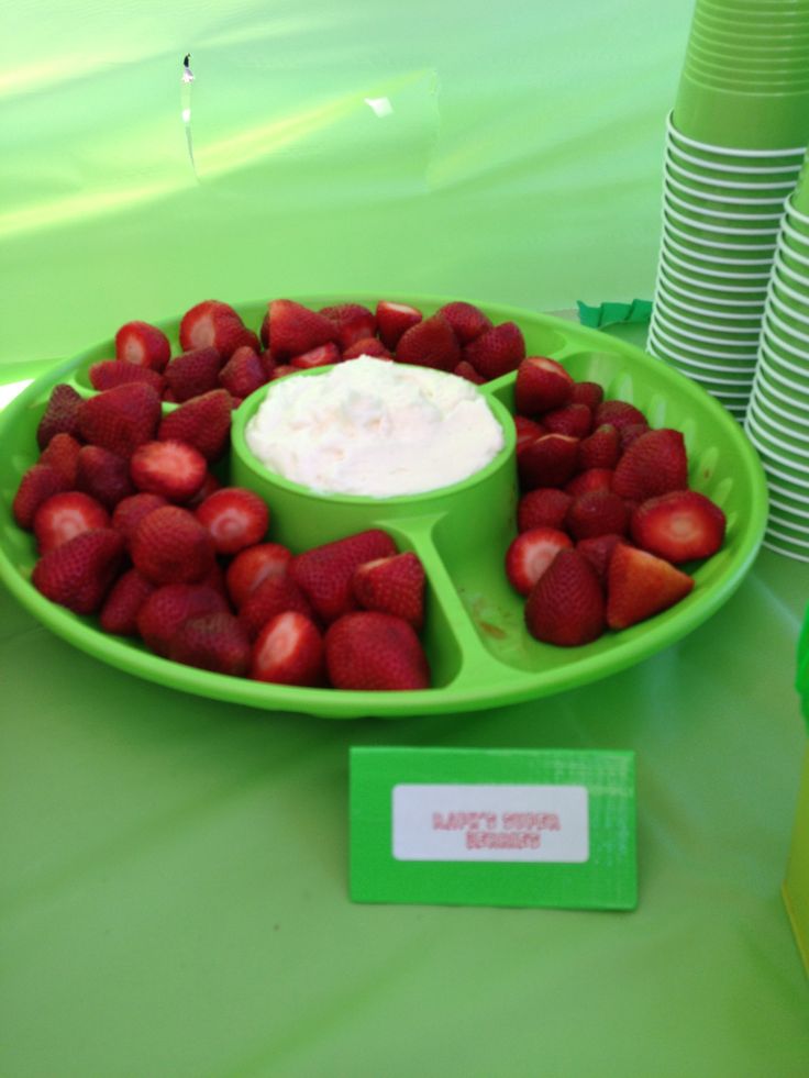 Ninja turtle party food 5th Birthday =) Ninja Turtles