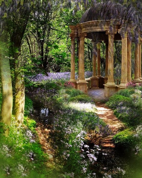 fairy tale garden Whimsy & Daydreams Pinterest