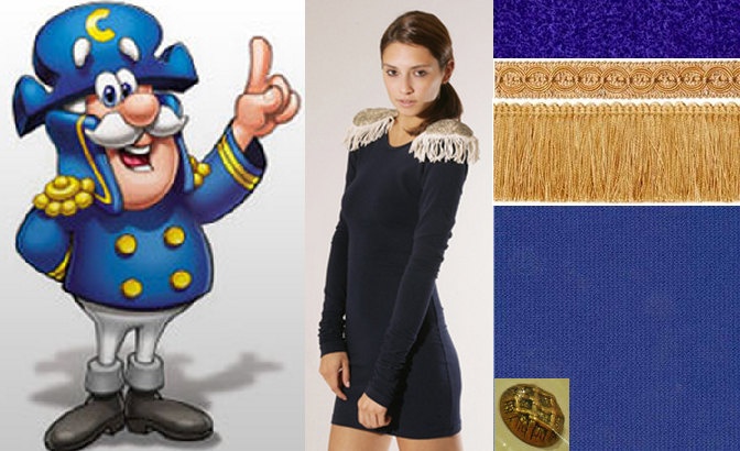 Captain Crunch Halloween Costume Cap'n Horatio Magellan Crunch Pi…