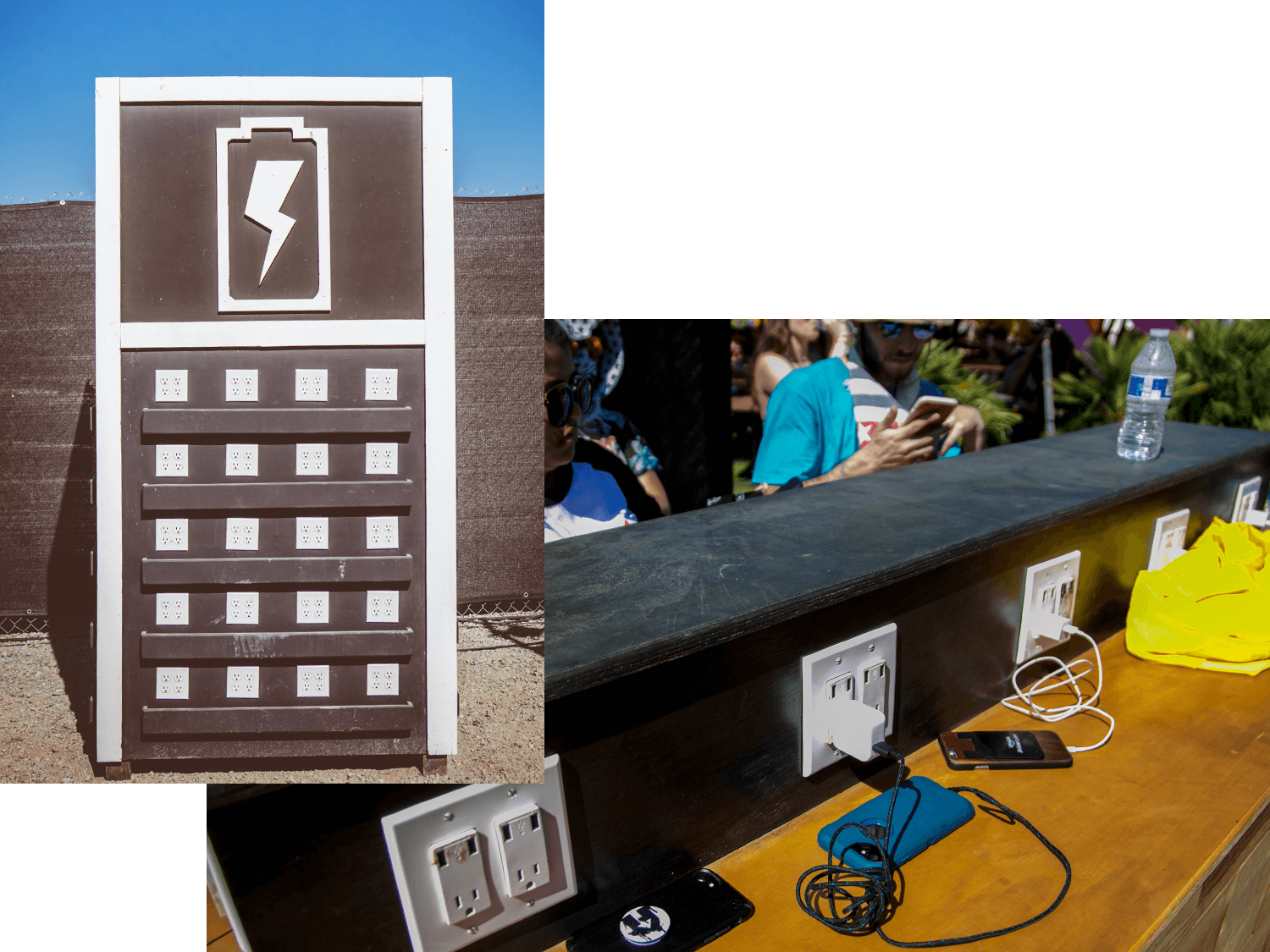 Phone Charging Coachella