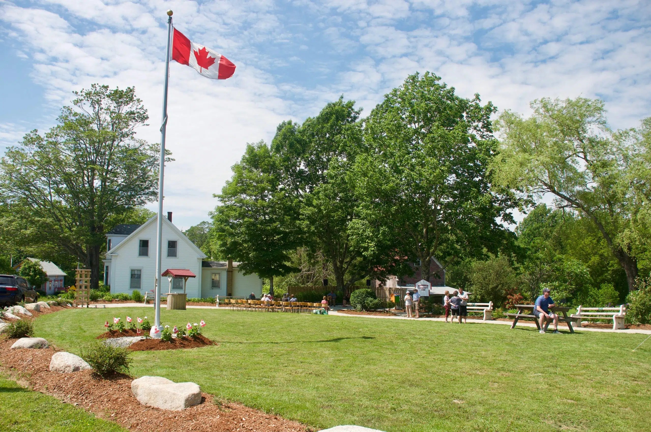 Blockhouse Community Park Invites Visitors To Sit And Chat CKBW