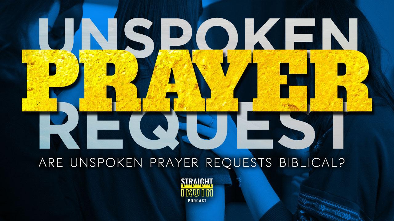 The Unspoken Prayer Request Founders Baptist Church