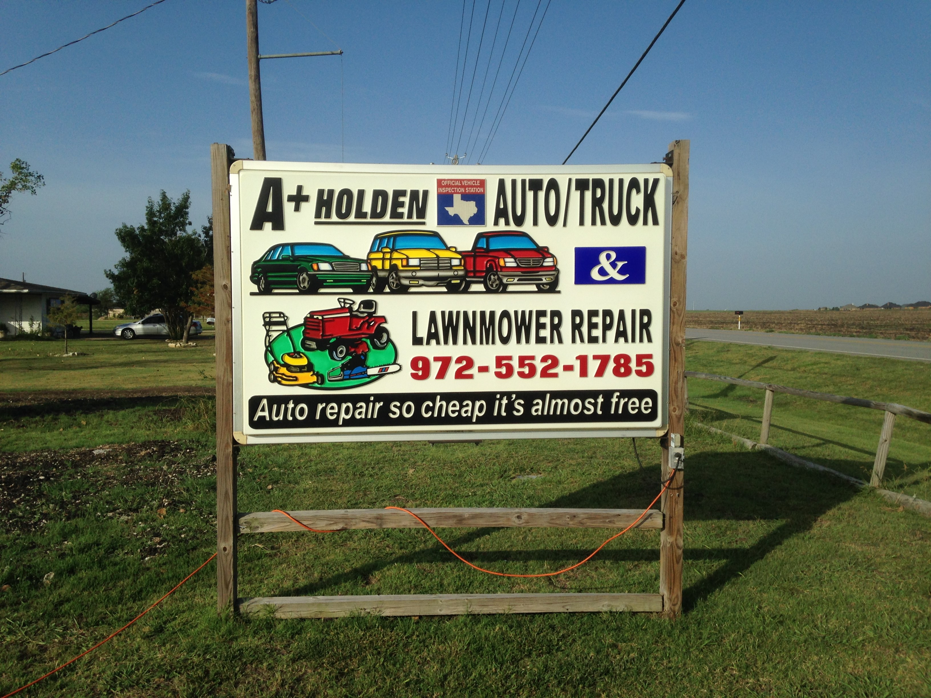 A+ HOLDEN Auto/Truck & Lawnmower Repair & UHAUL Reviews Terrell, TX