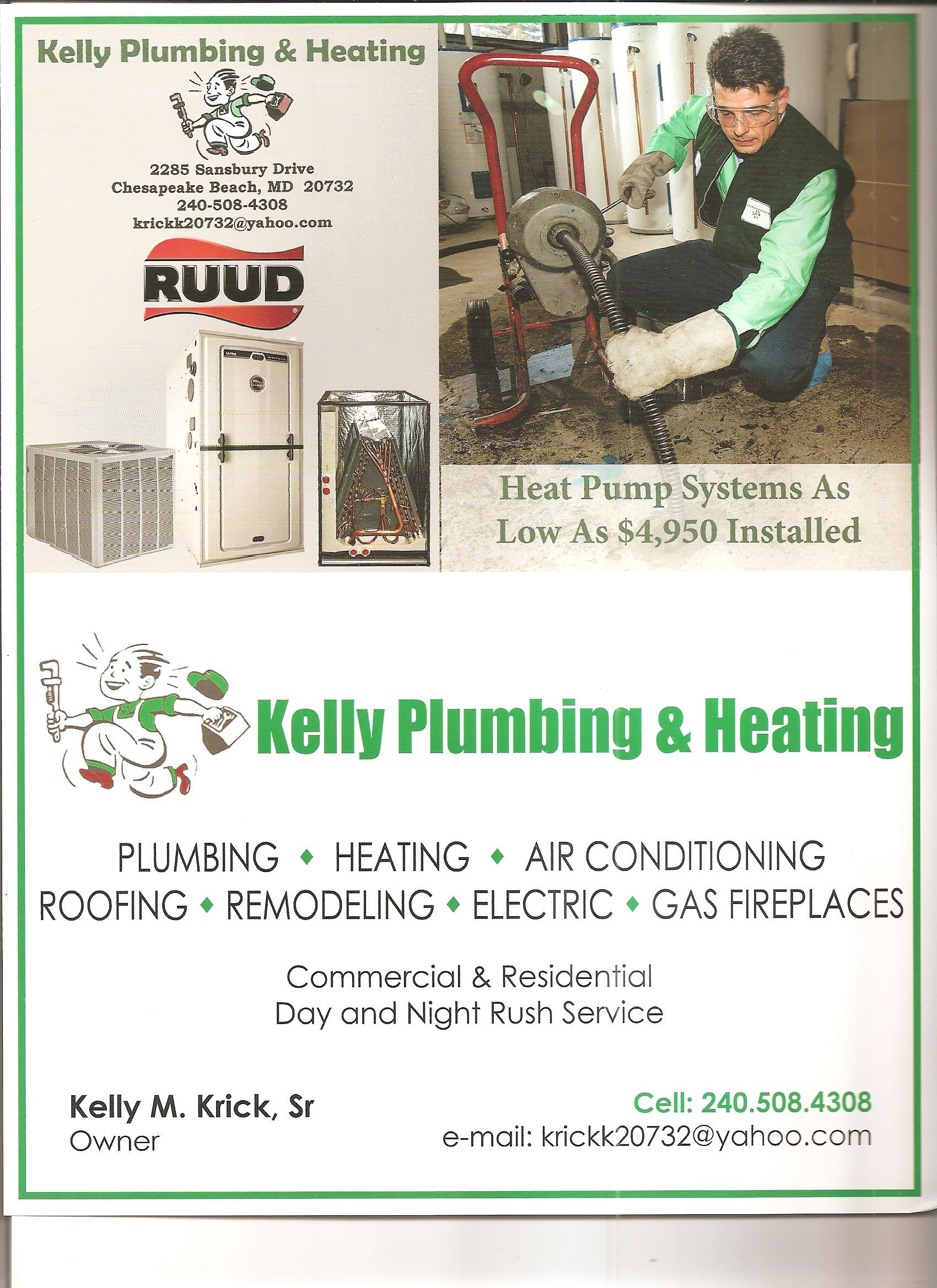 Kelly Plumbing & Heating Reviews CHESAPEAKE BEACH, MD Angie's List