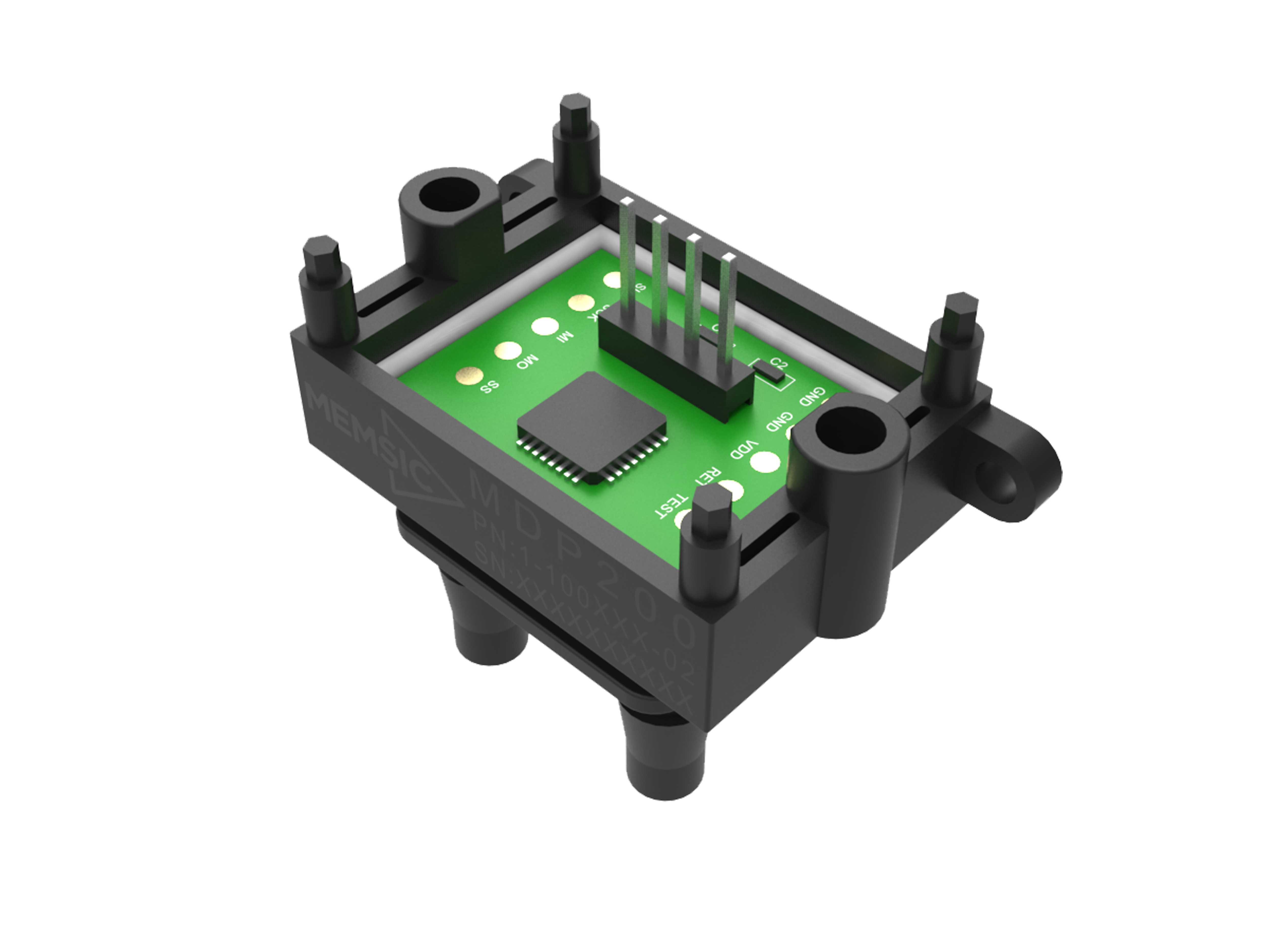 MEMSIC MDP 200 BiDirectional Differential Pressure Sensors Medical Design and Outsourcing