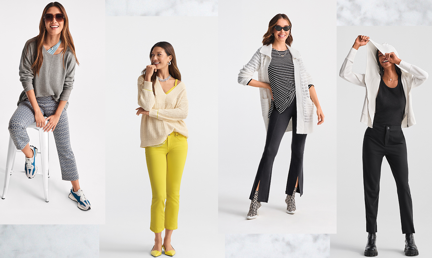 mixing highend and budget pieces for the perfect casual outfit Cabi