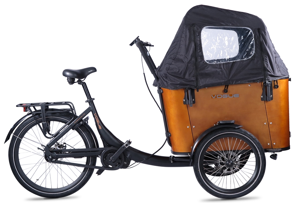 Vogue Ebike bakfiets Superior 3 Deluxe M420 Matrabike.nl