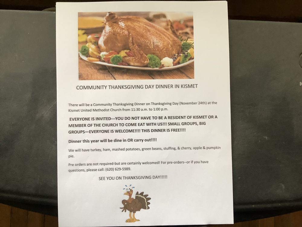 Community Thanksgiving Dinner in Kismet KHYM