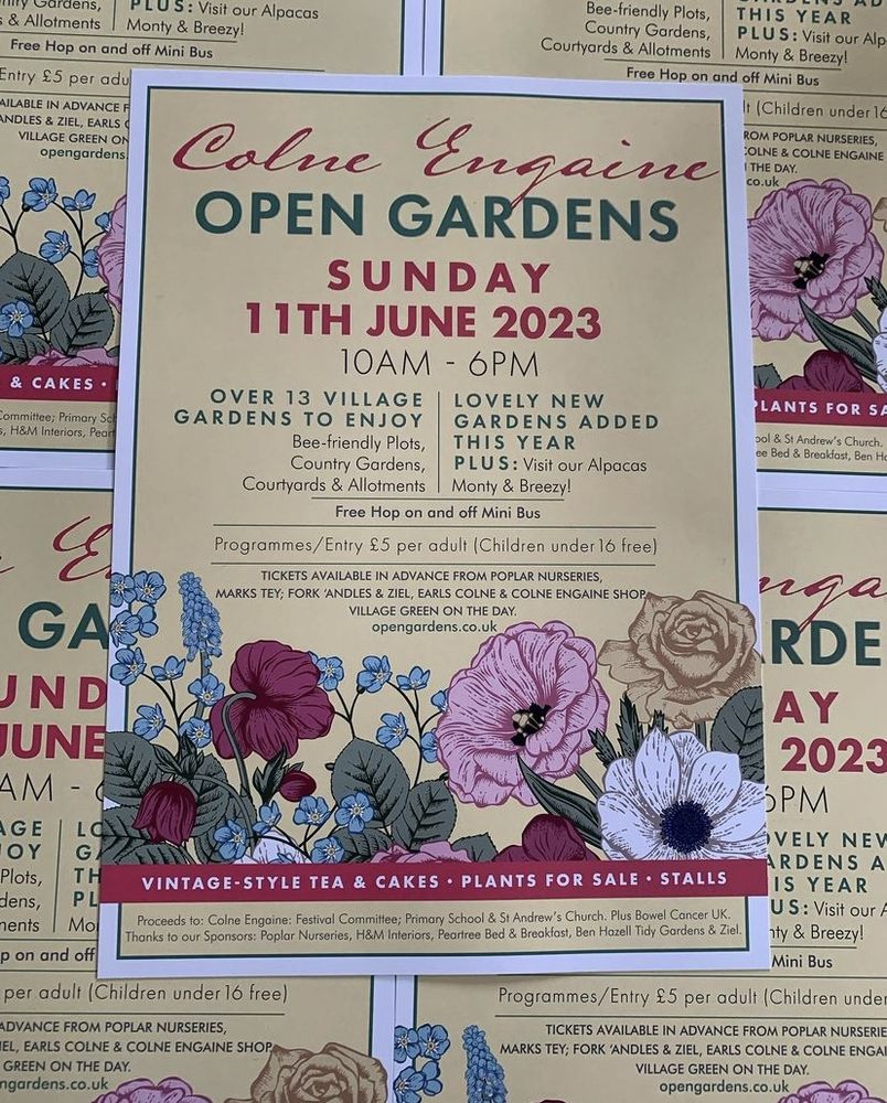 Colne Engaine Open Gardens Actual Radio Local Radio from Colchester