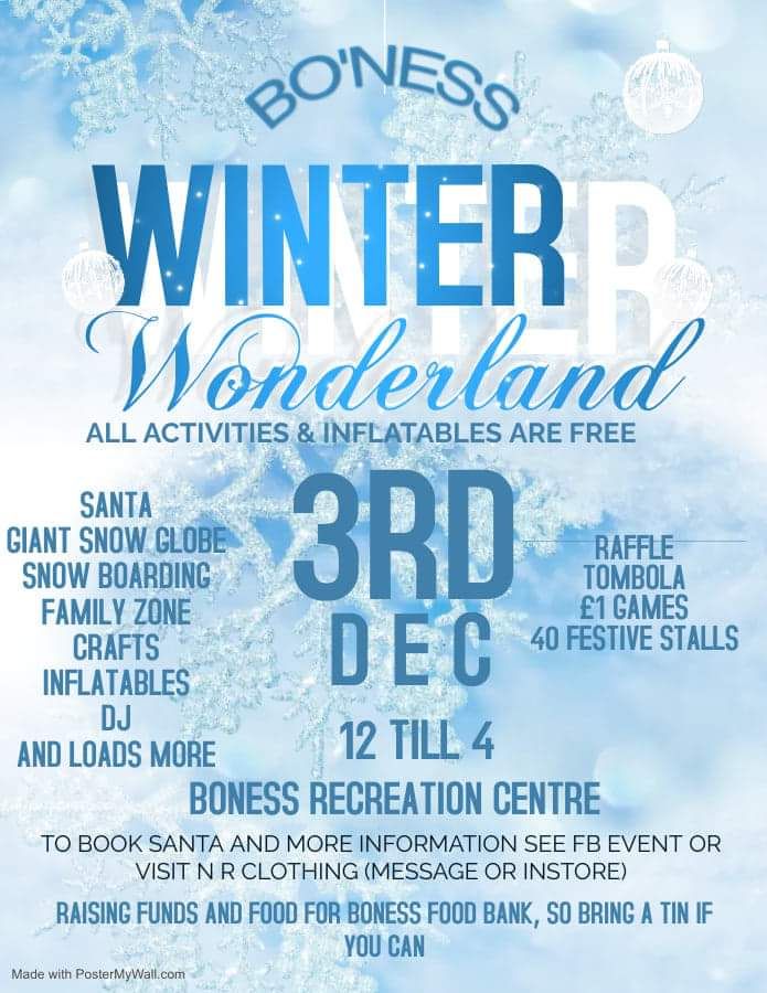 Boness Winter Wonderland Radio Royal