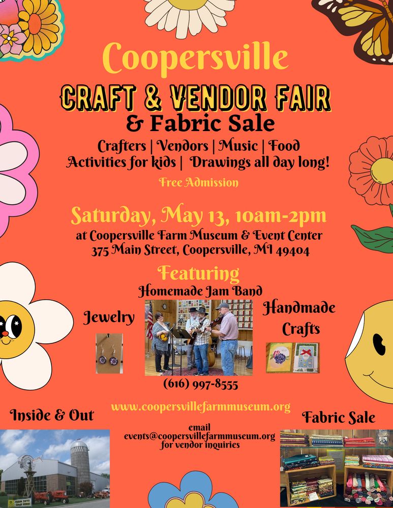 Craft & Vendor Fair in Coopersville WCSG