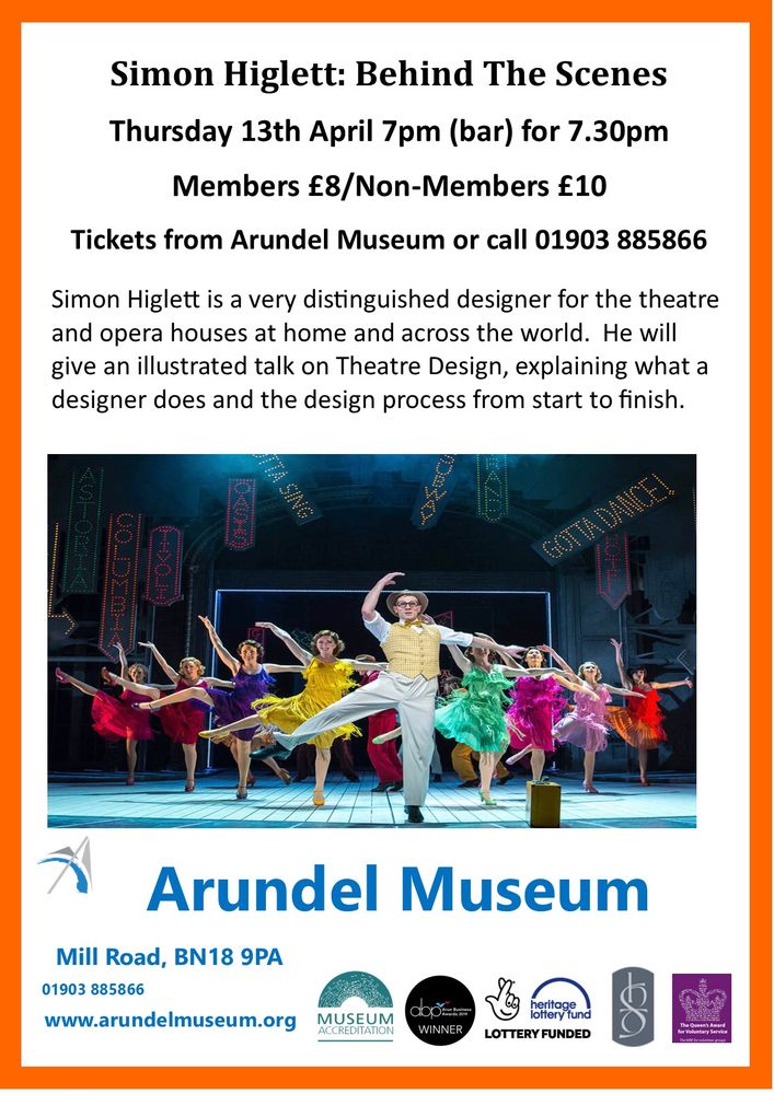 Arundel Museum Evening Talk Behind the Scenes Theatre Design V2 Radio