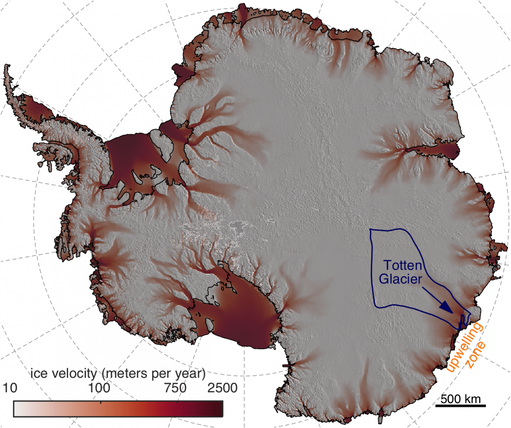 Intense Winds Increasing Melting of Largest Glacier in East Antarctica