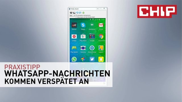 Whatsapp Nachrichten Kommen Erst An Wenn Ich Whatsapp ?Ffne Android