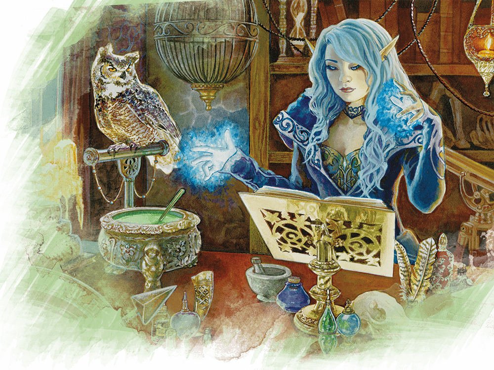 Does anyone know where to find the high quality version of the ritual caster artwork? r/DnD