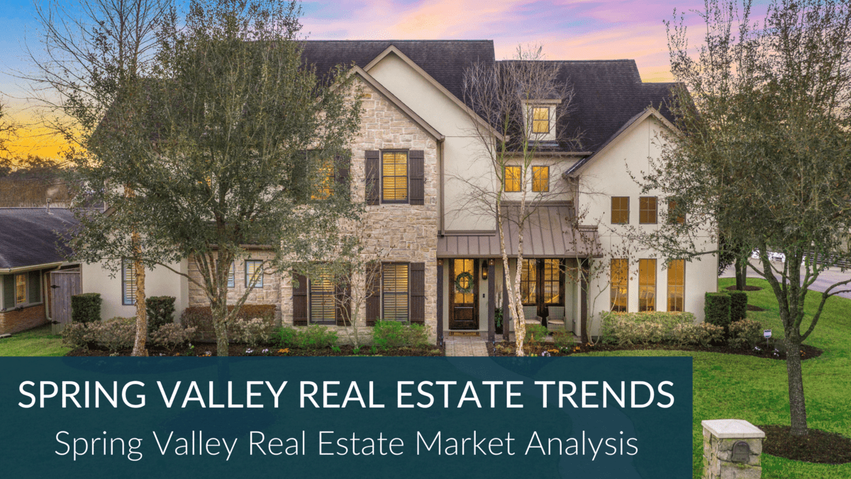 4 Key Market Points About Spring Valley Real Estate