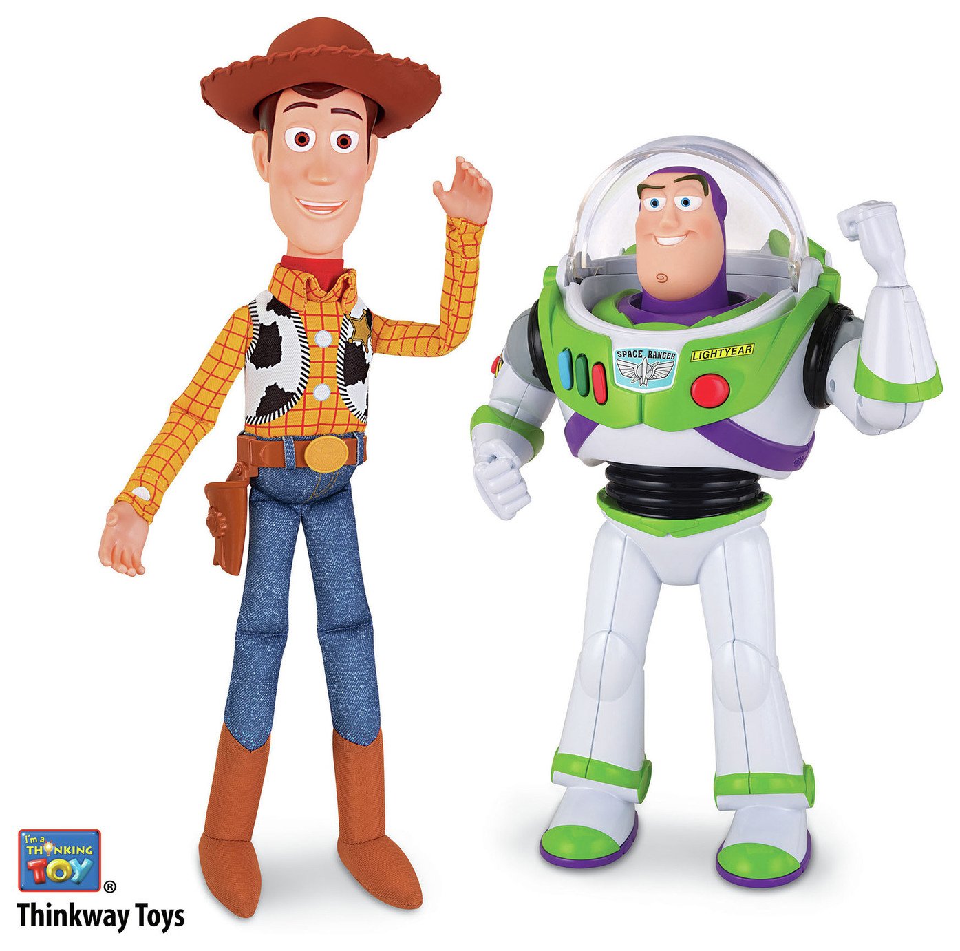 Disney Toy Story Woody and Buzz Talking Figures Reviews Updated