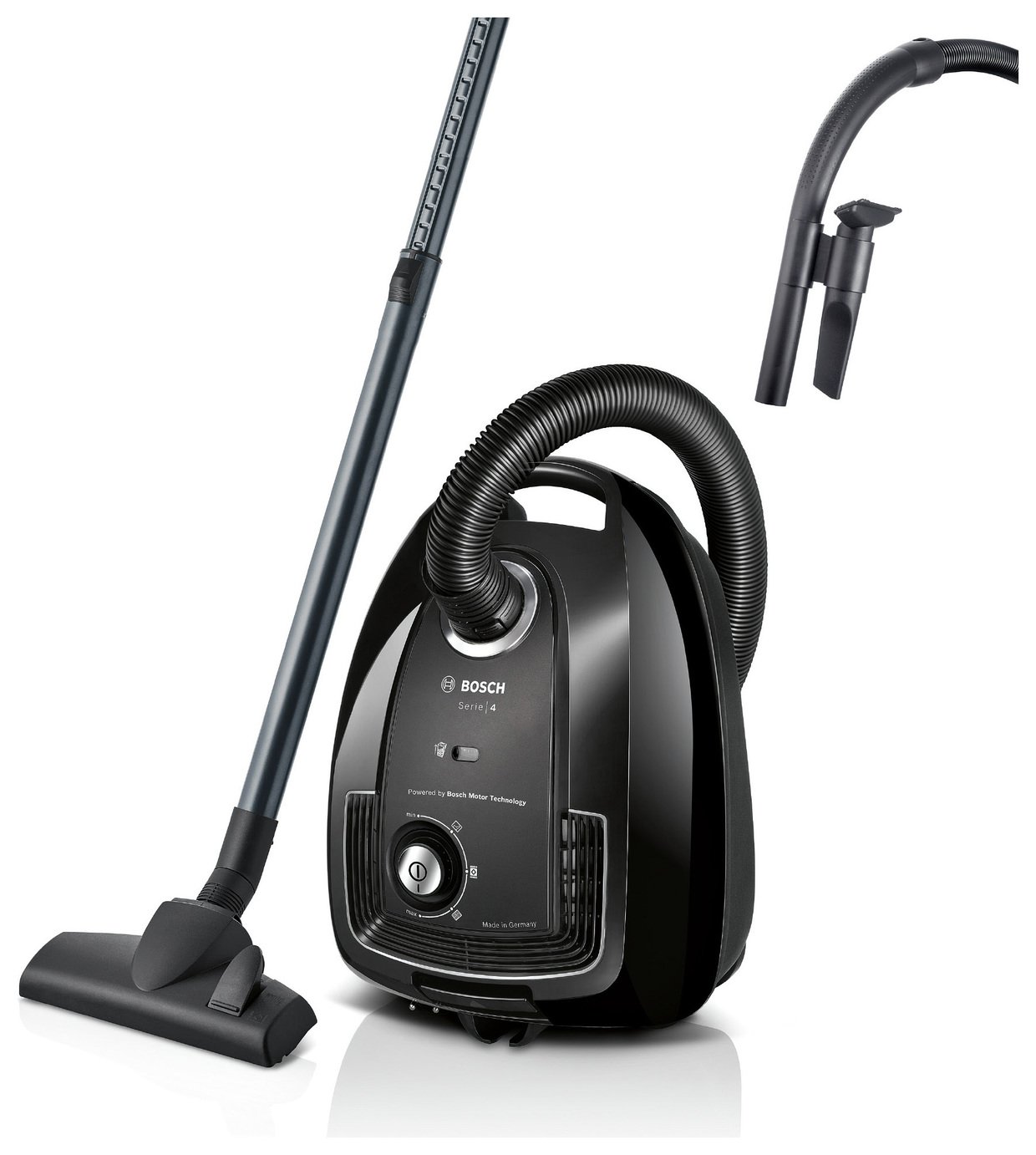 Bosch Serie 4 ProEco Corded Bagged Cylinder Vacuum Cleaner (1127449