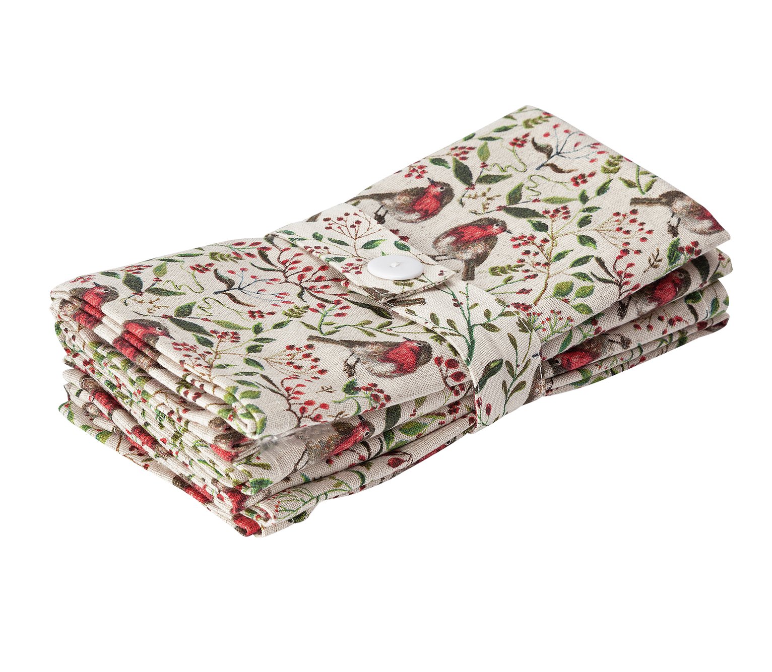 Argos Home Little Robin Napkins 4 Pack (1211049) Argos Price