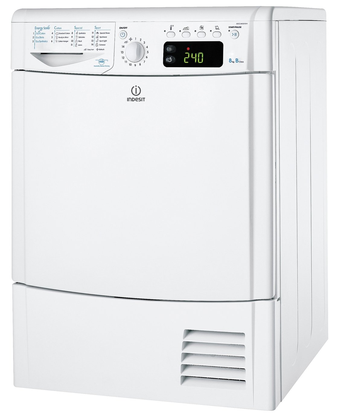 Indesit IDCE8450BH 8KG Condenser Tumble Dryer Reviews