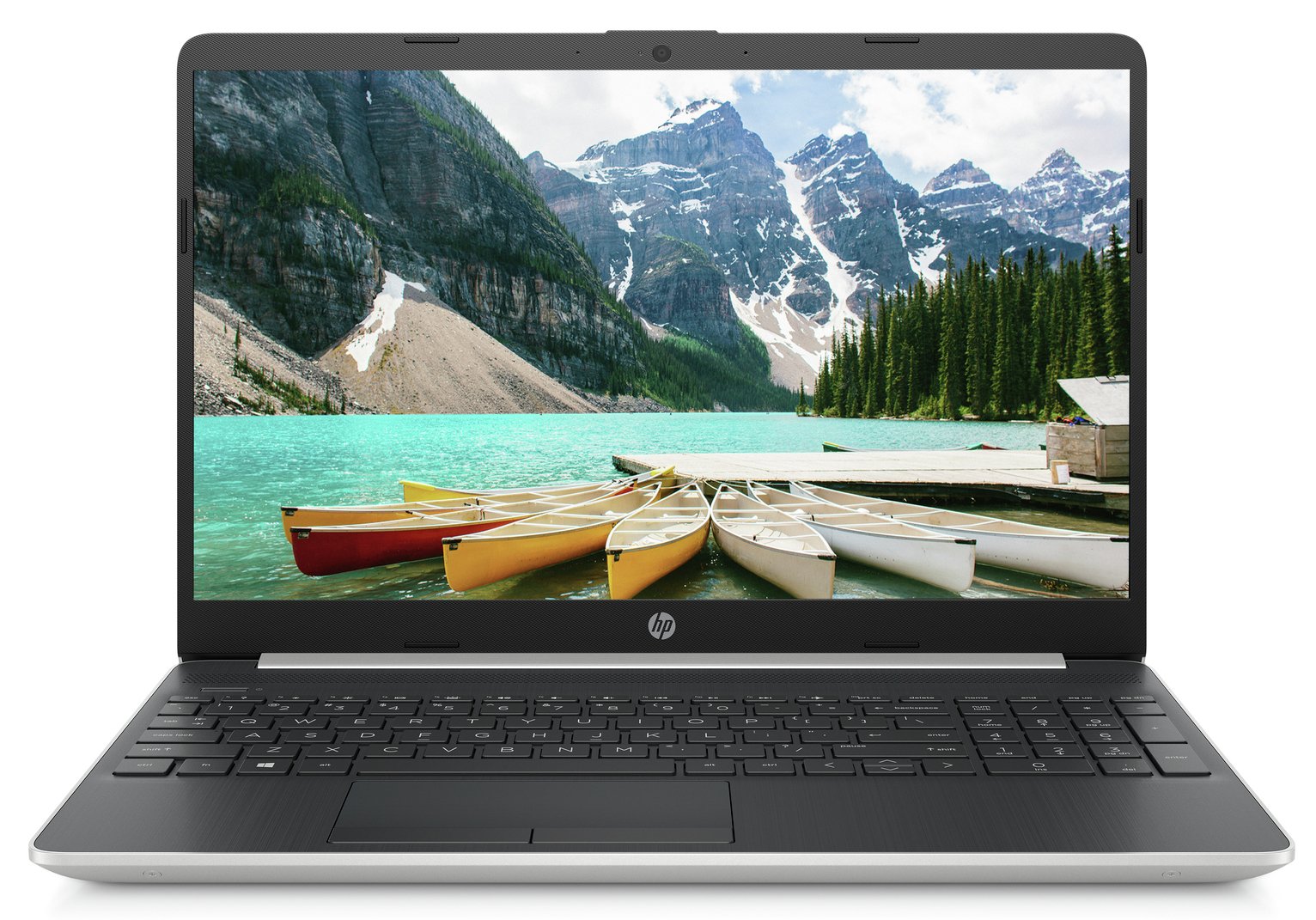 HP 15.6in Slim Pentium Gold 4GB 128GB FHD Laptop Silver (1308464