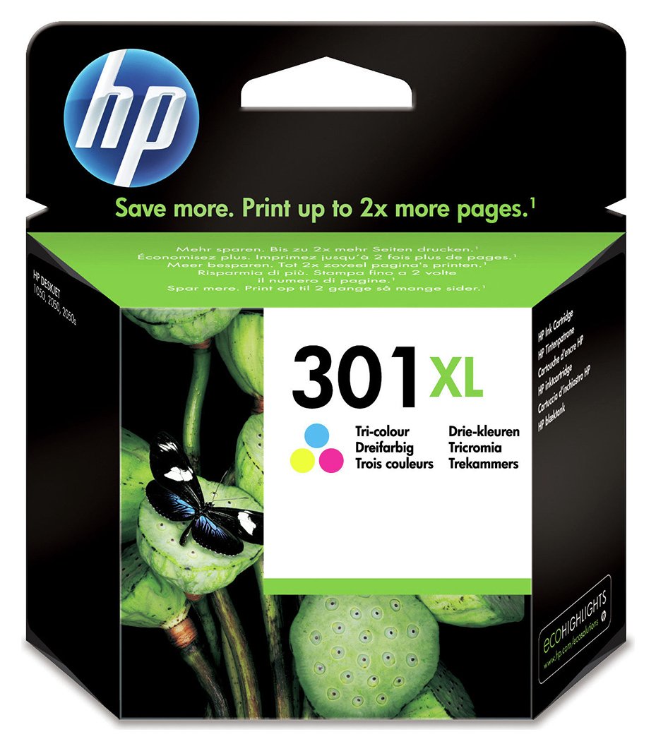 HP 301 XL Original Ink Cartridge Multi Colour Pack Reviews