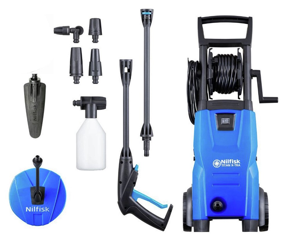 Review of Nilfisk Titan 120 Hpw Bar Pressure Washer 1400W