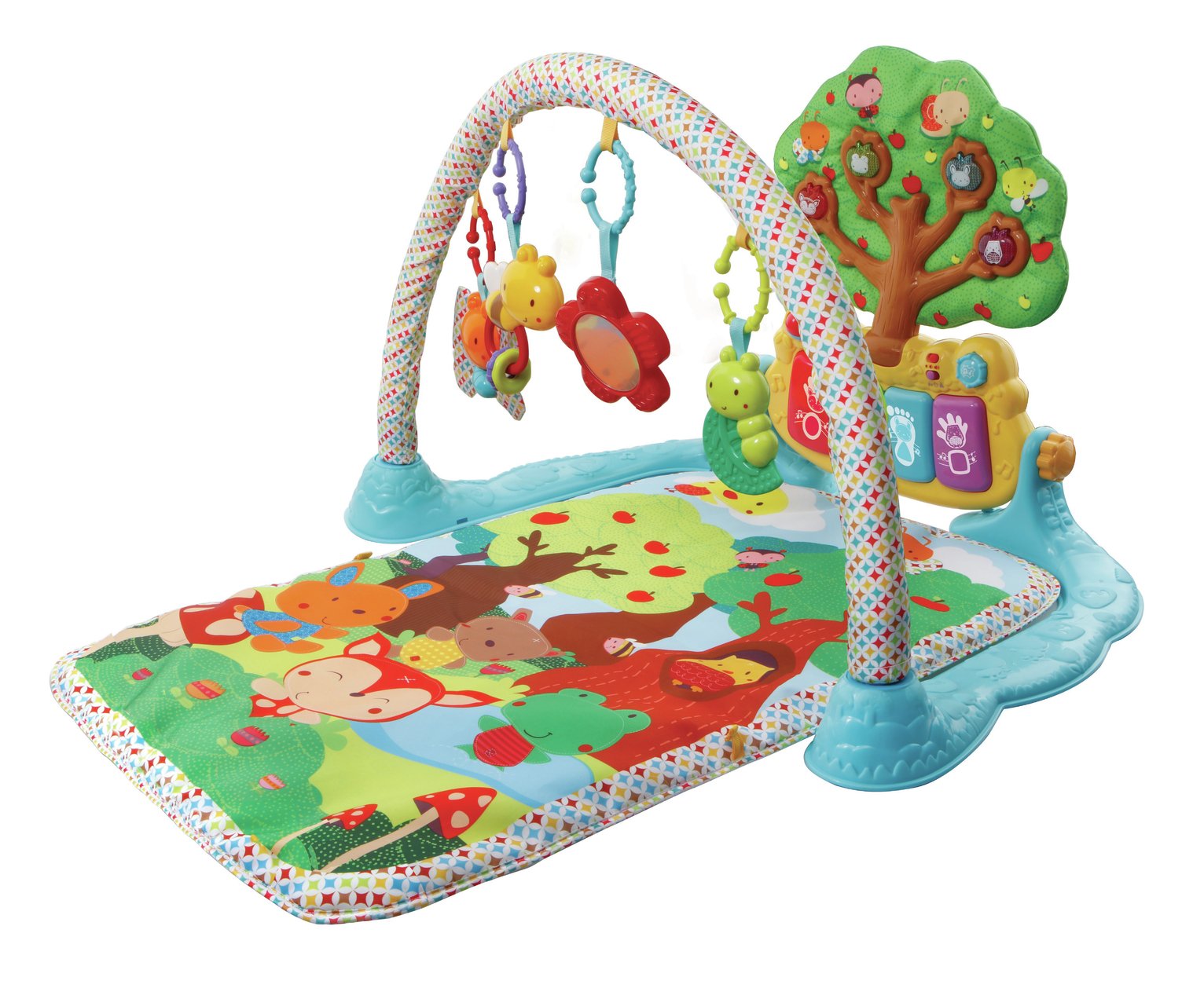 VTech Friendlies Glow and Giggle Playmat (1936290) Argos Price