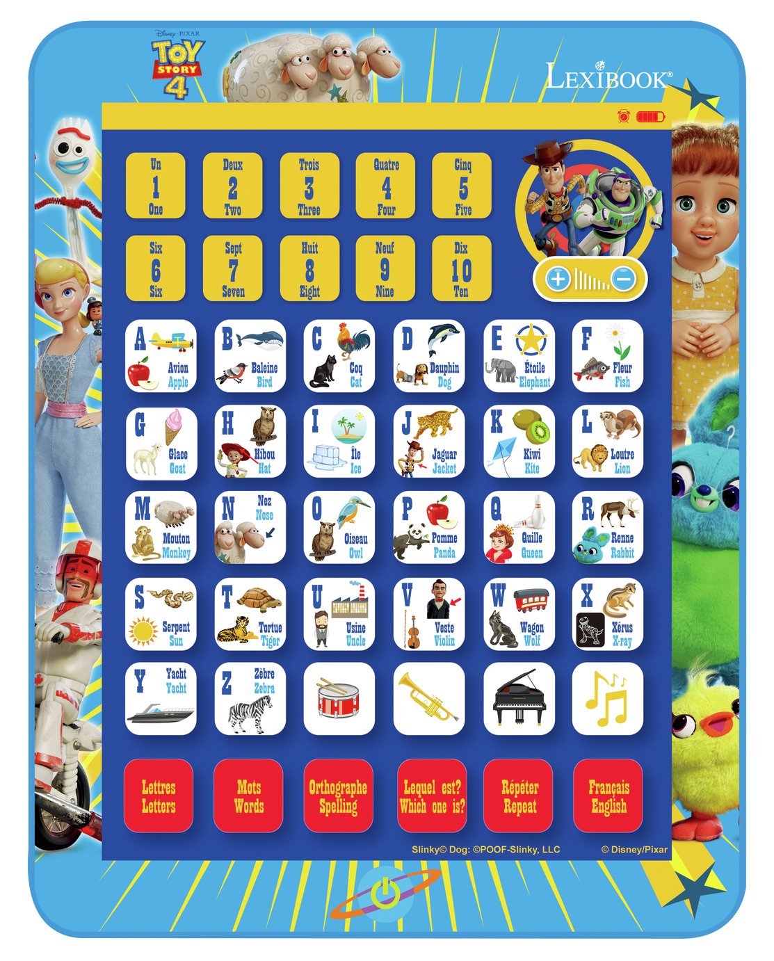 Toy Story Educational Bilingual Interactive Learning Tablet (2005429