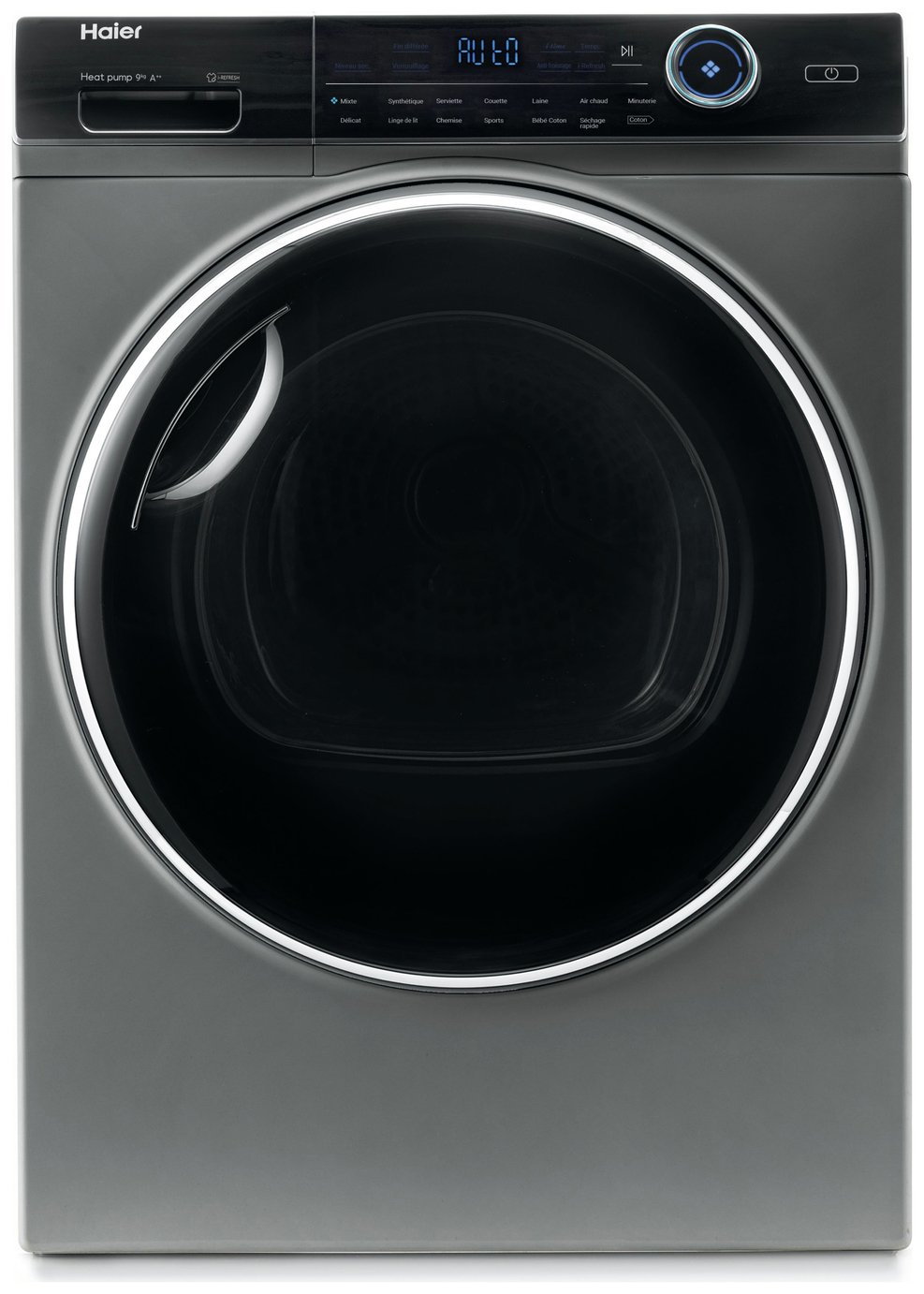 Haier HD90 A2979S 9KG Heat Pump Tumble Dryer Graphite (2064680