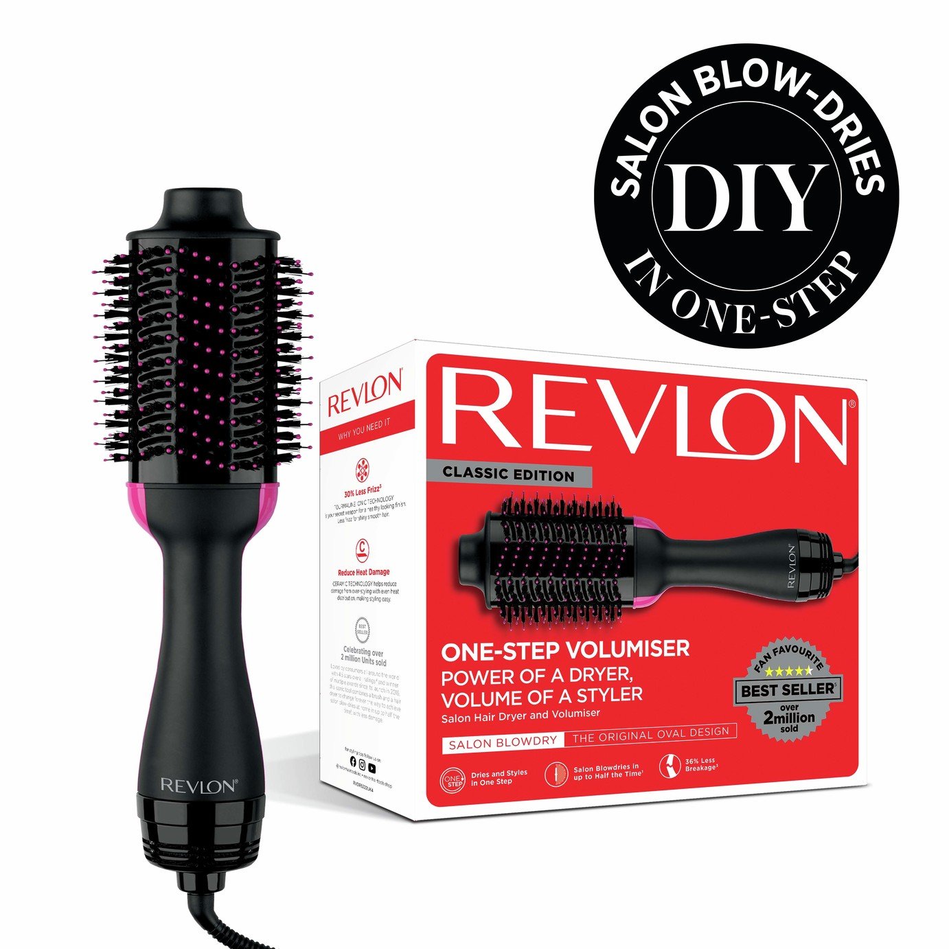 Revlon Pro Collection Onestep Hair Dryer and Volumiser Reviews