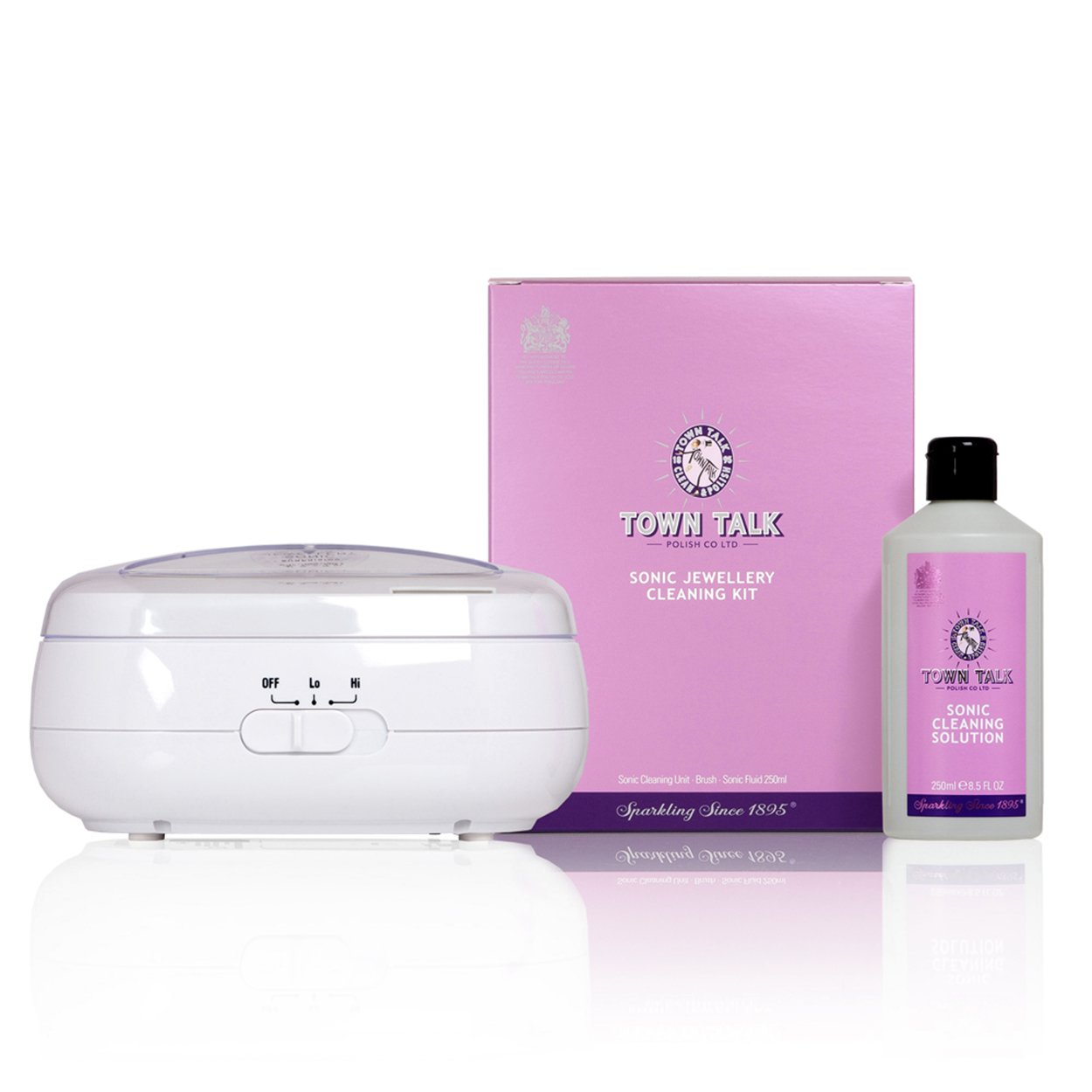 Town Talk Sonic Jewellery Cleaning Kit (2128739) Argos Price Tracker