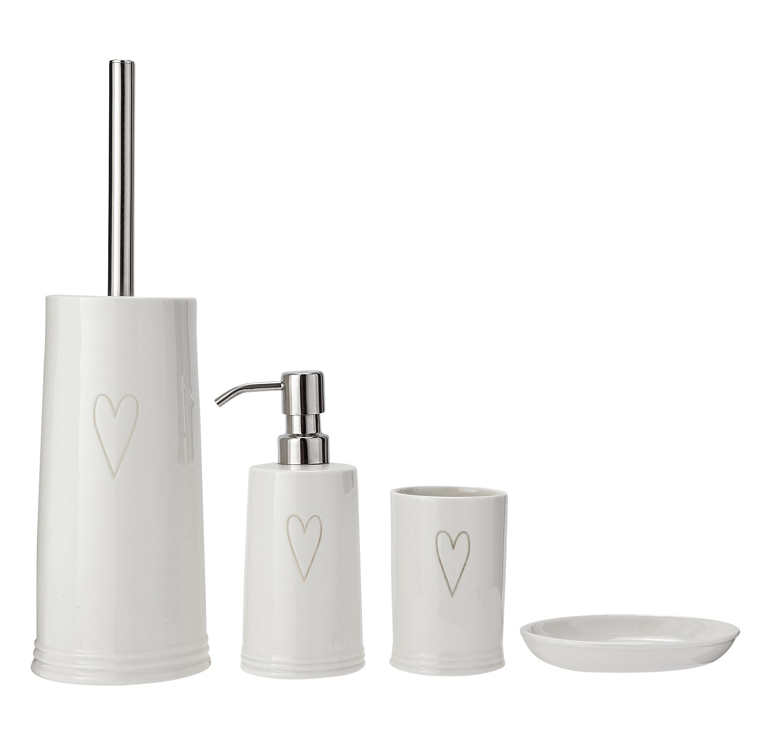 Argos Home 4 Piece Ceramic Bathroom Accessory Set Reviews Updated