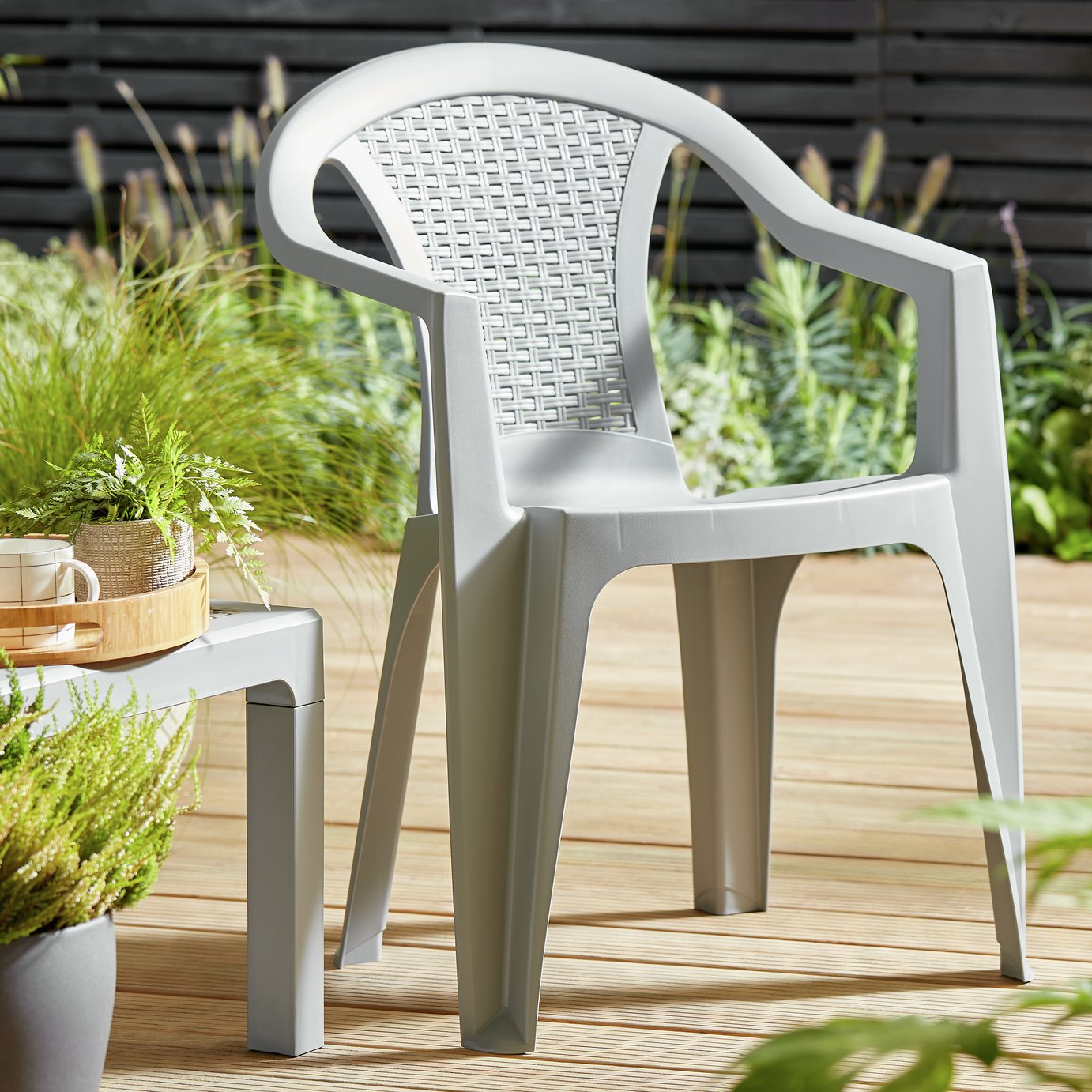 Argos Home Rattan Effect Stacking Chair Reviews Updated April 2023
