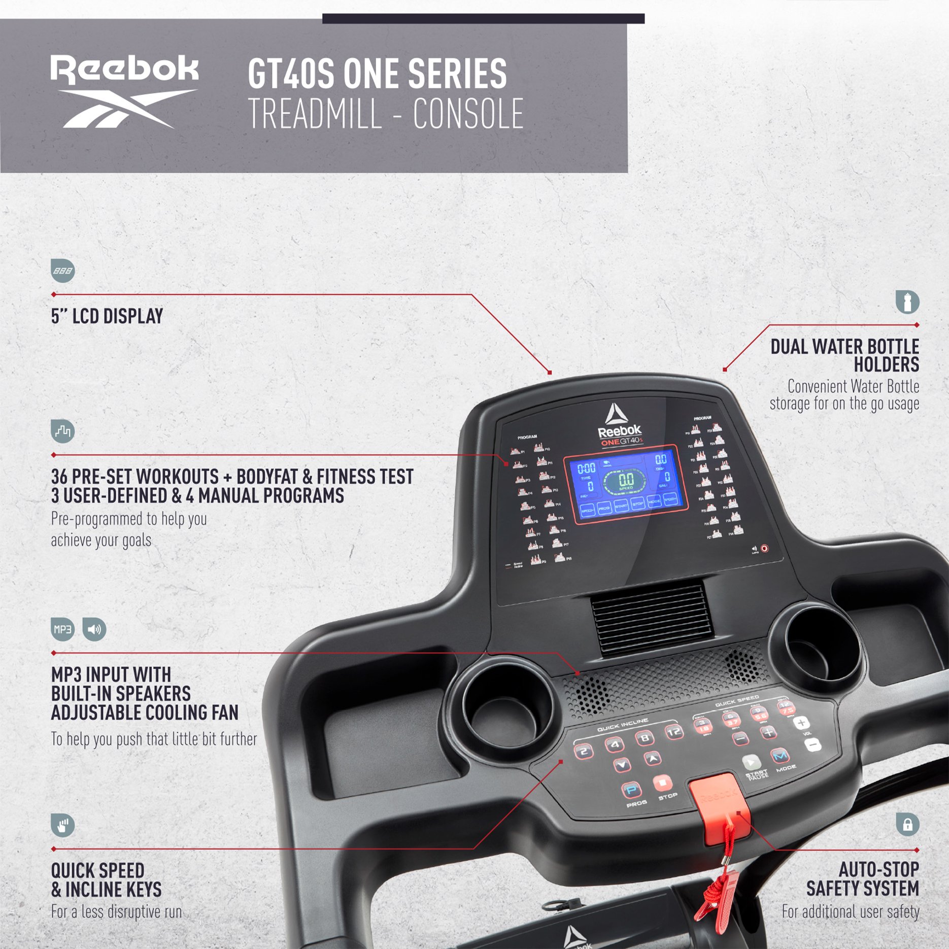 Reebok One GT40S Treadmill Reviews