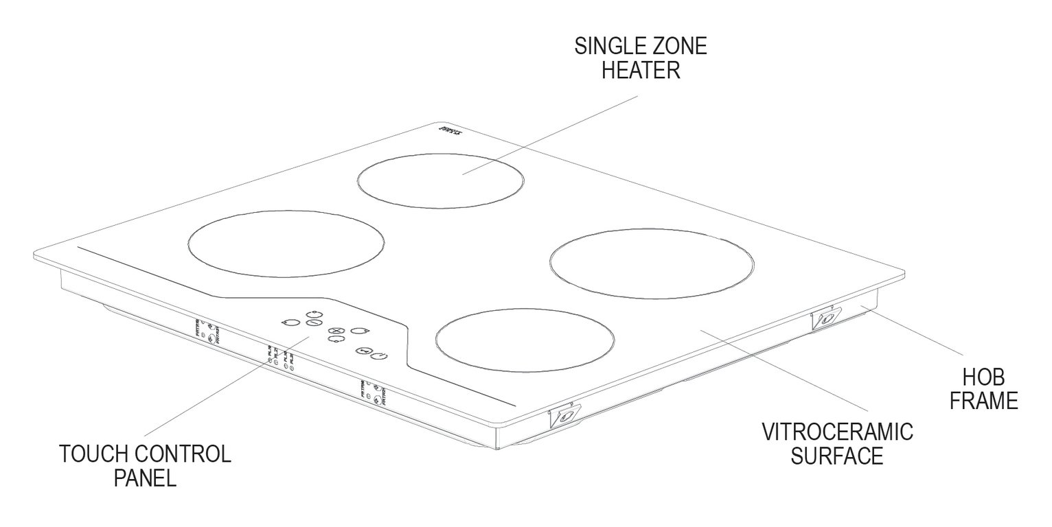 Bush A60CT Ceramic Electric Hob Reviews