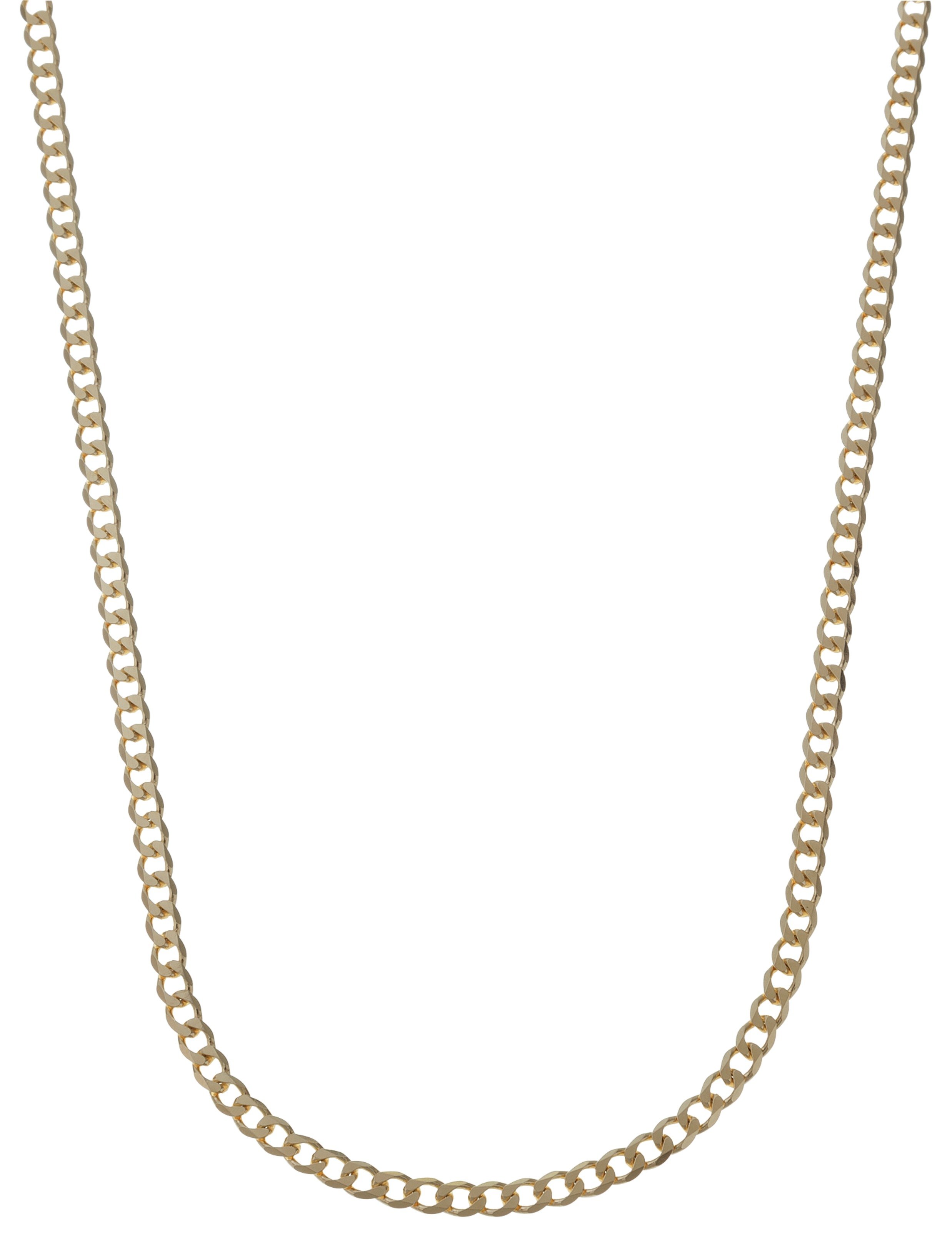 Revere 9ct Gold Plated Sterling Silver Curb Chain Necklace Reviews